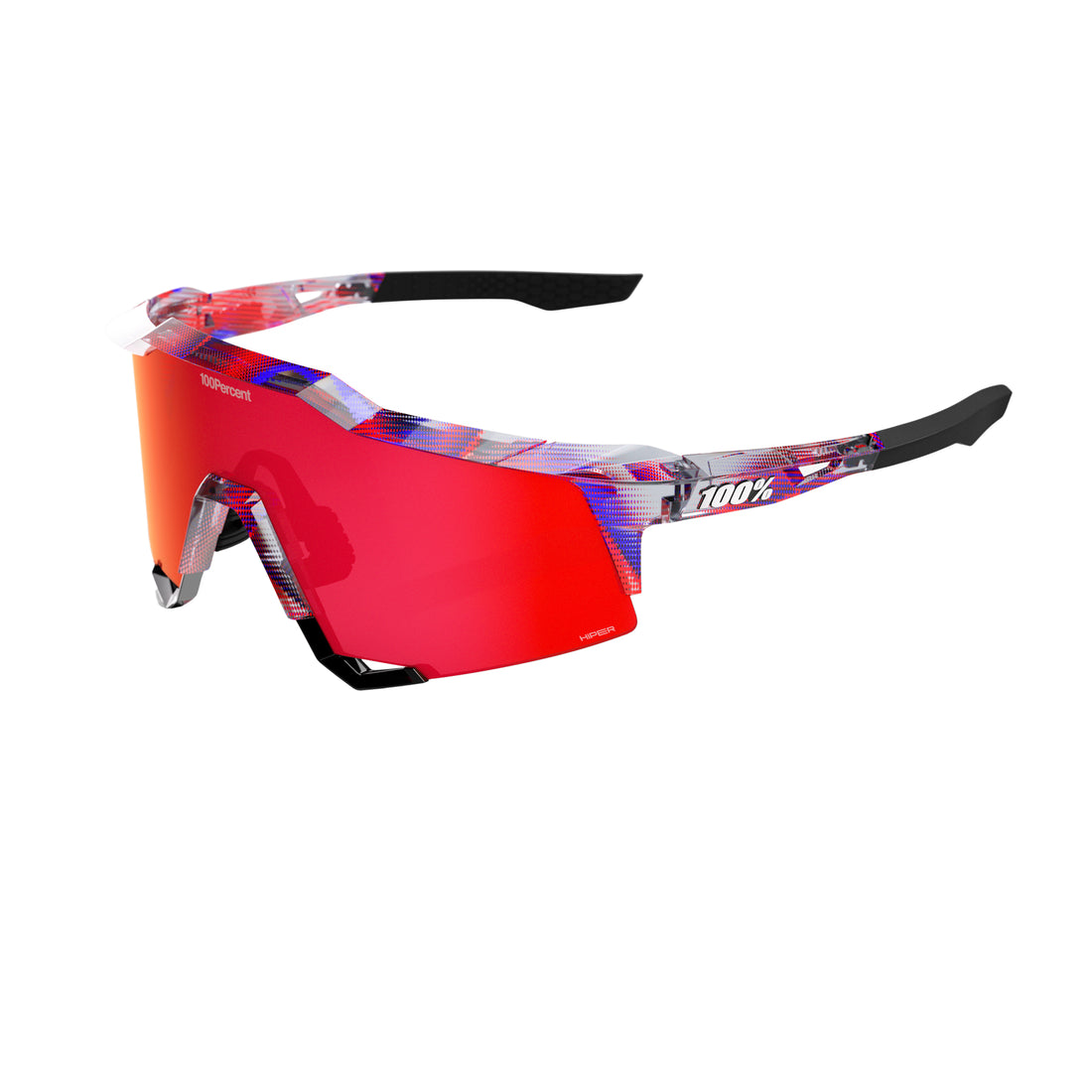 SPEEDCRAFT - FDJ Gloss Translucent Red/Blue - HiPER Fire Red Mirror