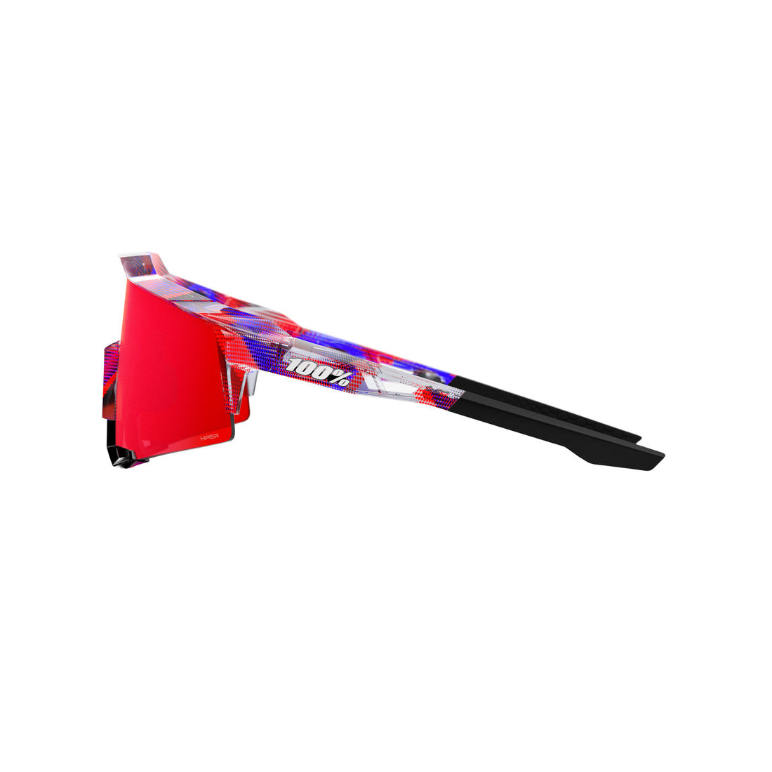 SPEEDCRAFT - FDJ Gloss Translucent Red/Blue - HiPER Fire Red Mirror