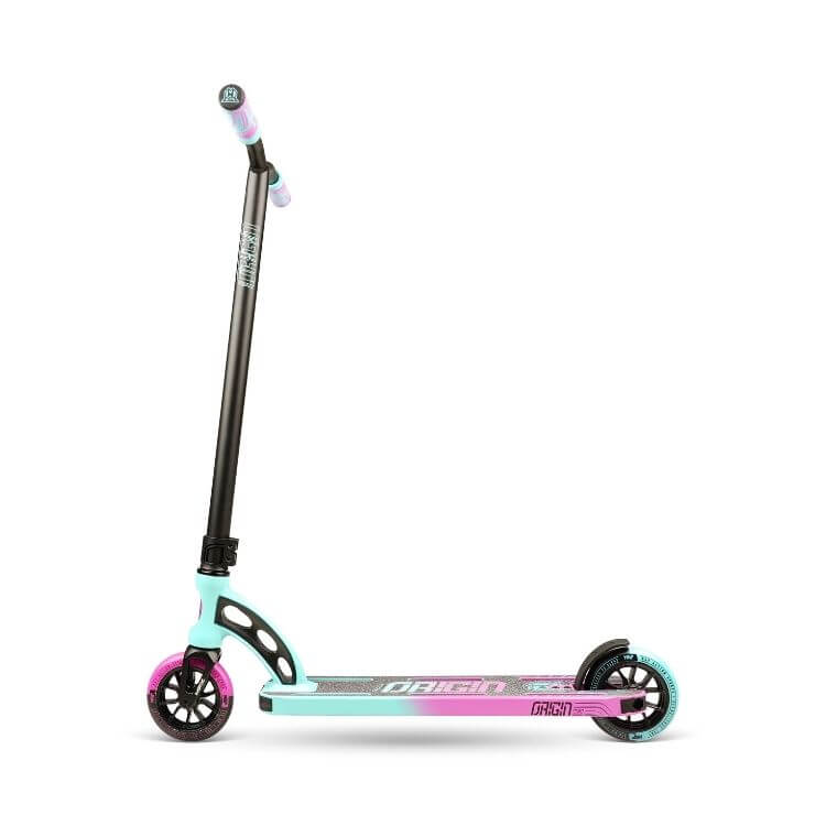 madd gear origin pro scooter MADD GEAR MGO2 ORIGIN PRO SCOOTER BUBBLE PINK/TEAL – CycleNationHavelockNorth
