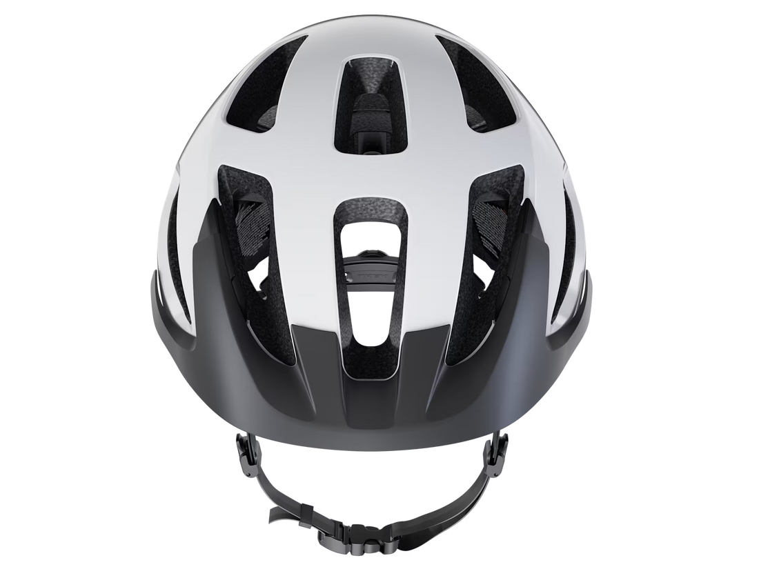 TREK SOLSTICE BIKE HELMET WHITE