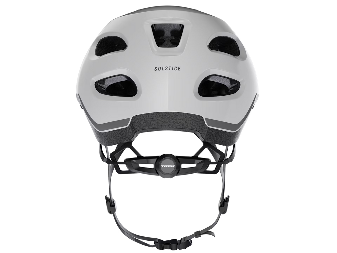 TREK SOLSTICE BIKE HELMET WHITE