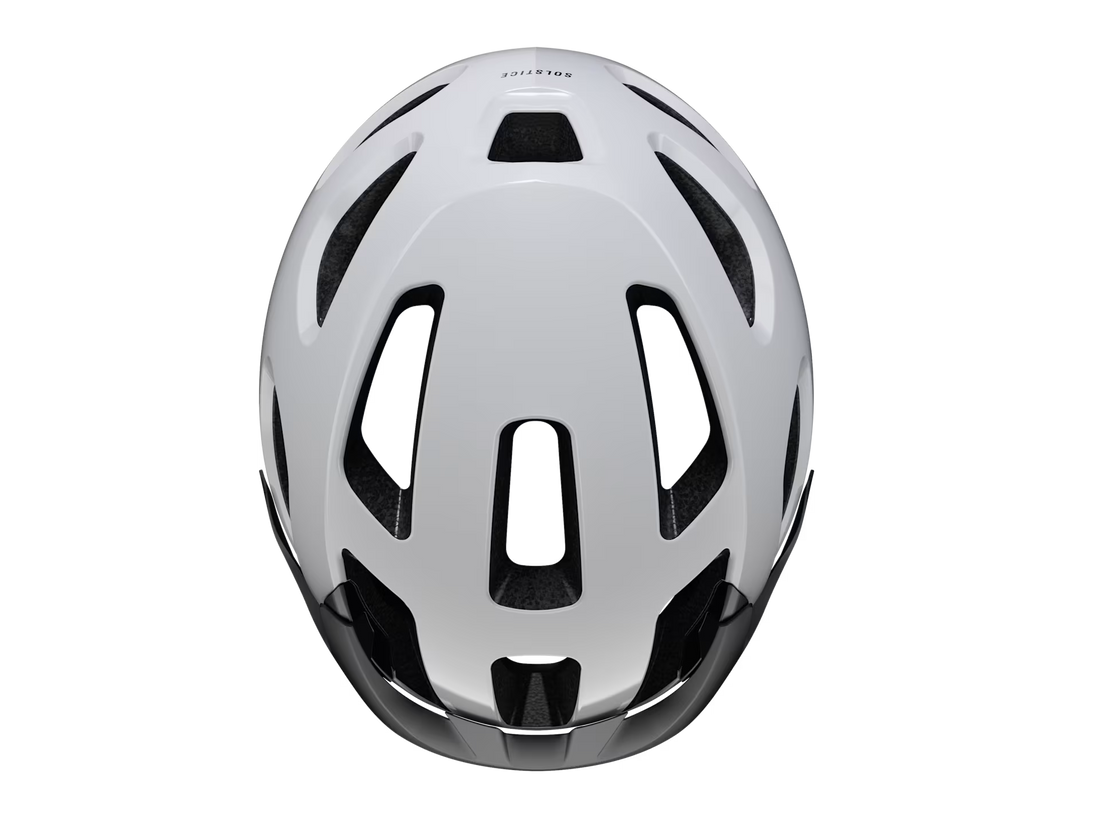 TREK SOLSTICE BIKE HELMET WHITE