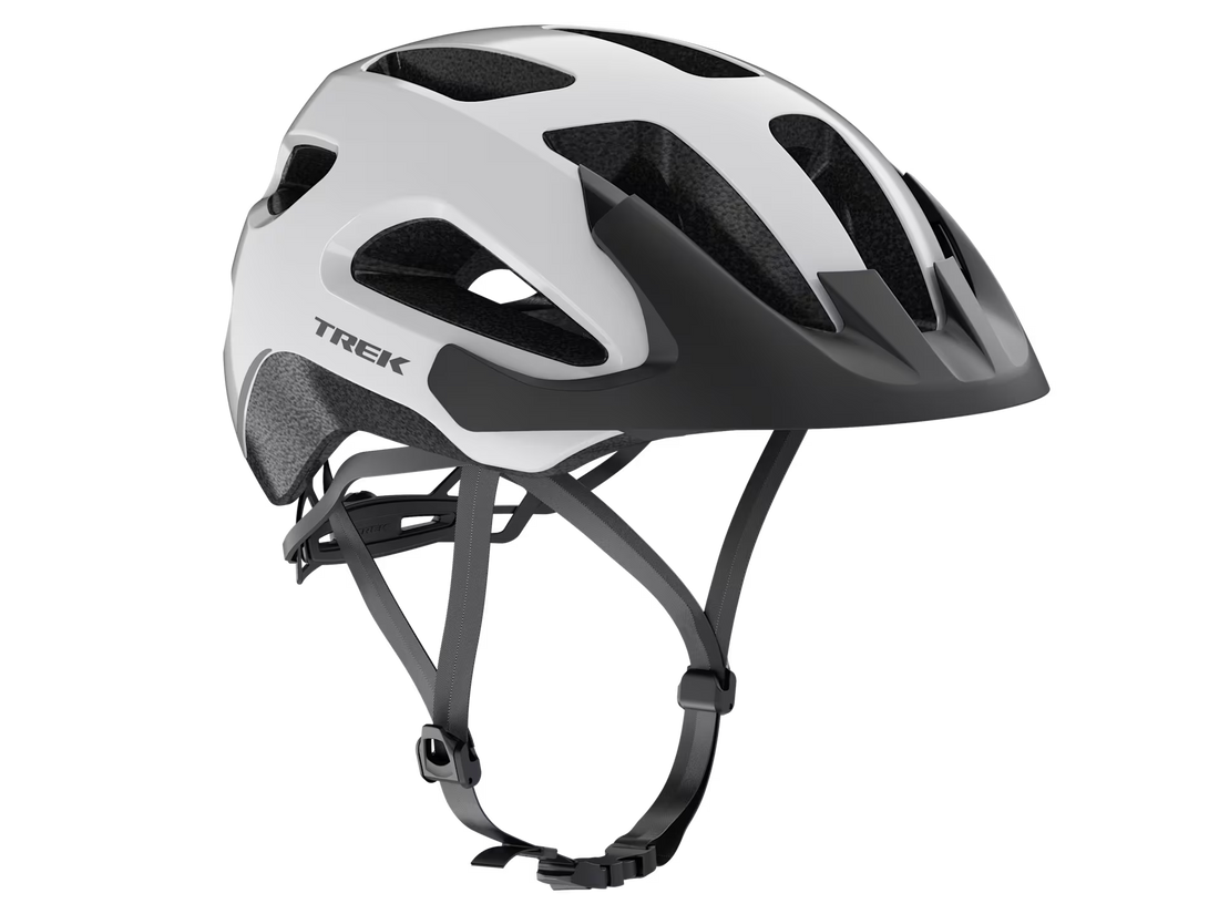 TREK SOLSTICE BIKE HELMET WHITE
