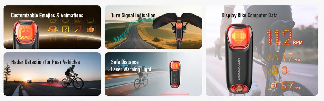 Navihood Rear Radar and Laser Light