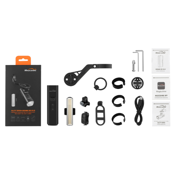 Magicshine Allty1200U/Seemee50 Combo Light Set