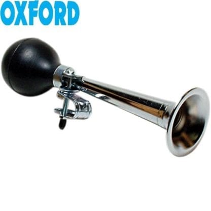 OXFORD BULB HORN WITH HANDLEBAR MOUNT - 9 inch