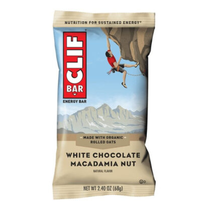 CLIF BAR ENERGY BAR 68g white chocolate macadamia