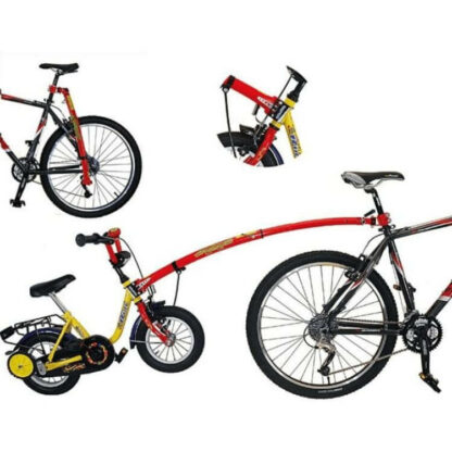 TRAILGATOR BICYCLE TOW BAR – TANDEM LINK FOR CHILDS BIKE 1