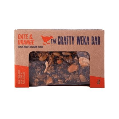the crafty weka bar 75g date & orange
