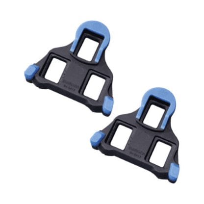 SHIMANO SPD-SL SM-SH12 CLEATS BLUE Front Floating