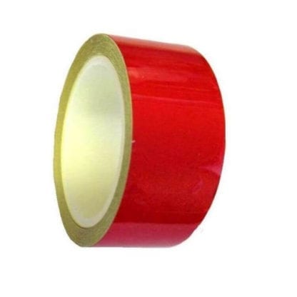 REFLECTOR TAPE RED 20MM X2.5M