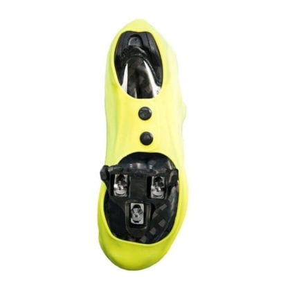 VELOTOZE TALL SHOE COVER SILICONE WITH SNAPS VIS YELLOW 2