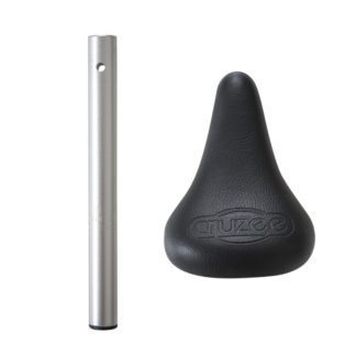 CRUZEE REPLACEMENT SEATPOST WITH SADDLE