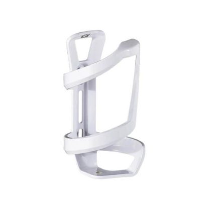 Bontrager Right Side Load Recycled Water Bottle Cage gloss white