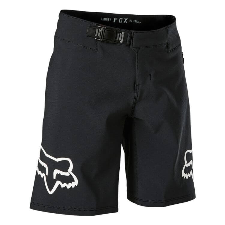 FOX YOUTH DEFEND SHORTS BLACK - Cycle Nation