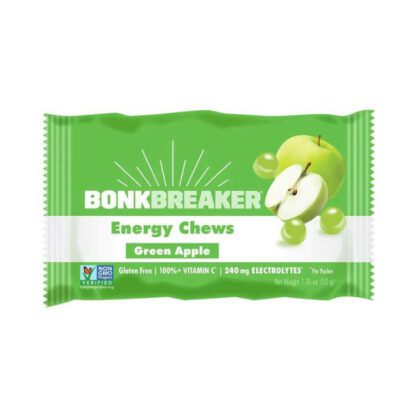 BONK BREAKER ENERGY CHEWS 50g GREEN APPLE