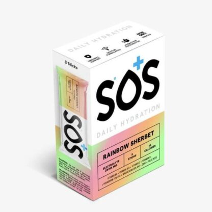 SOS Daily Hydration Sachets Rainbow Sherbet