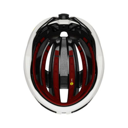 Trek Velocis Mips Road Bike Helmet Crystal White Gloss 4