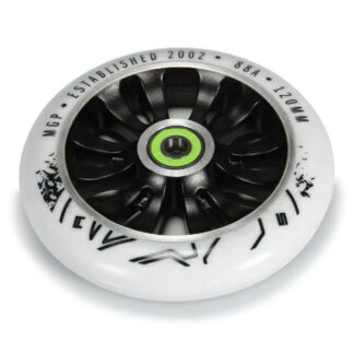 MGP VICIOUS 120MM ALLOY SCOOTER WHEEL WHITE