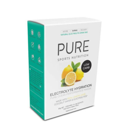 PURE ELECTROLYTE HYDRATION LOW CARB 10 PACK LEMON