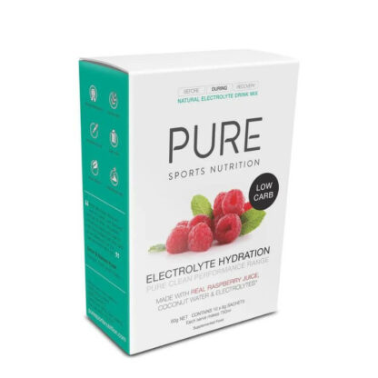 PURE ELECTROLYTE HYDRATION LOW CARB 10 PACK RASPBERRY