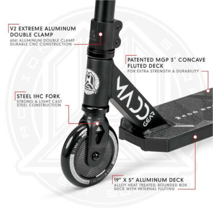 MADD GEAR RENEGADE PRO SCOOTER BLACK WHITE 4